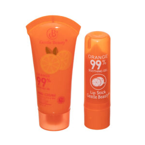 Set cadou Orange 99% – Cremă de mâini & Balsam de buze, hidratare energizantă cu extract de portocală, 20 ml, Gentle Beauty®