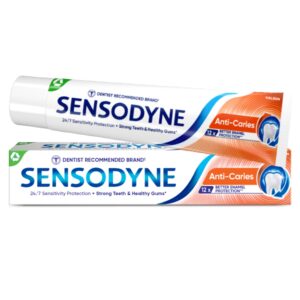 Pastă de dinți SENSODYNE® Anti-Caries, protecție pentru dinți sensibili, 75 ml