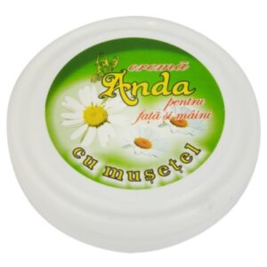 Cremă Anda® cu Mușețel pentru Față și Mâini, 100 ml