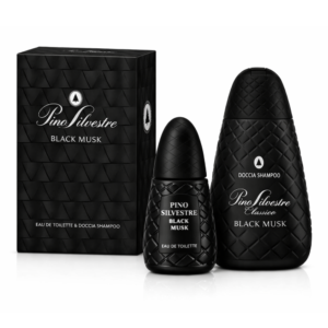 Set cadou bărbați Pino Silvestre® Oud Wood – Eau de Toilette & Doccia Shampoo