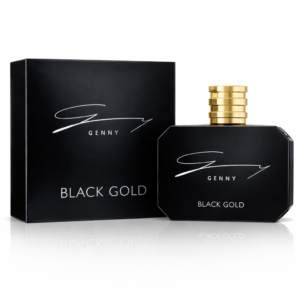 Parfum de damă GENNY® Black Gold, EDP, 100 ml – eleganță intensă cu accente aurii