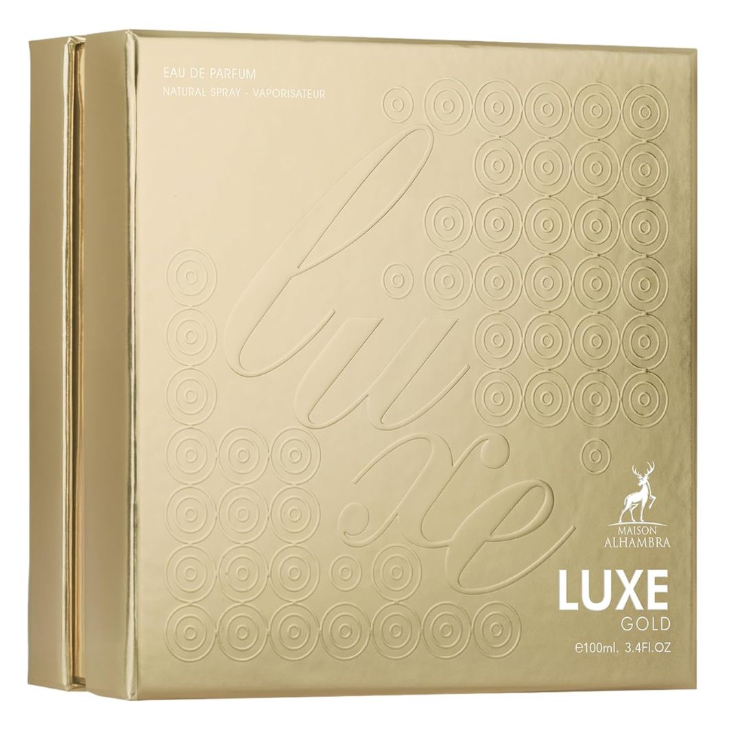 Parfum unisex MAISON ALHAMBRA® Luxe Gold, Eau de Parfum, 100 ml - imagine 3