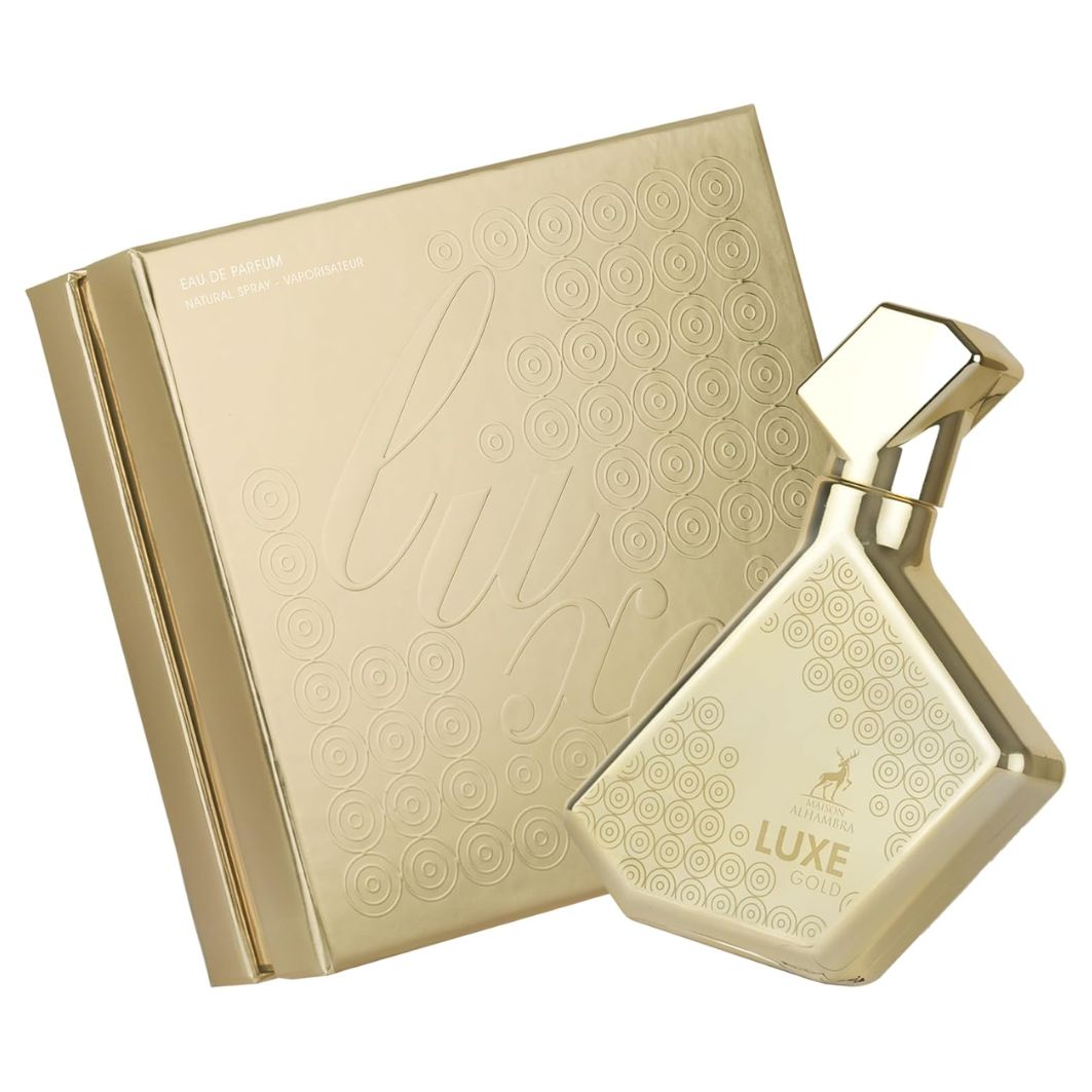 Parfum unisex MAISON ALHAMBRA® Luxe Gold, Eau de Parfum, 100 ml - imagine 4