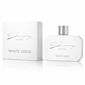 Parfum de damă GENNY® White Gold, EDP, 100 ml – eleganță pură în tonuri sofisticate