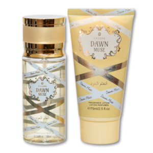 Set cadou femei Dawn Muse – Fragrance Mist 100 ml + Fragrance Lotion 75 ml, V.V.LOVE®