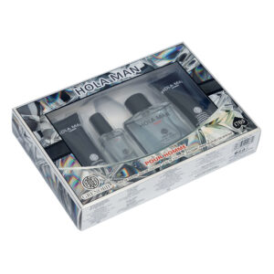 Alternative view of Set cadou bărbați, Hola Man Homme, EDT 60 ml + EDT 20 ml + Gel de duș 60 ml + After Shave Balm 50 ml, GRENOBIL®