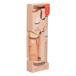 Set cadou Rose & Rose – Parfum spray & Cremă de mâini, aromă florală de trandafir, 2 x 35 ml, Léa Luis®