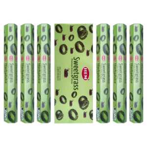 Alternative view of Set 6 pachete bețișoare parfumate HEM® Sweetgrass, Iarbă dulce, 120 buc
