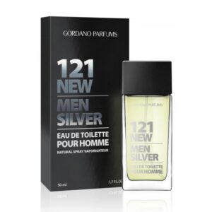 Apă de toaletă pentru bărbați 121 NEW MEN SILVER, 50 ml, GORDANO PARFUMS®