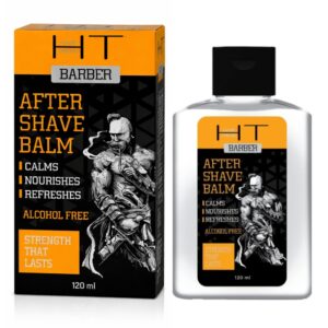 Balsam after shave pentru bărbați HT Barber, calmare, hidratare și protecție după ras, 120 ml