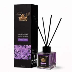 Odorizant de cameră cu bețișoare, Mozaic Purple Violet, 100 ml
