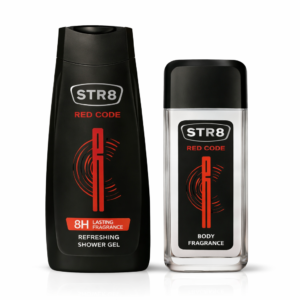 Alternative view of Set cadou bărbați STR8® Red Code – Shower Gel 250 ml & Body Fragrance 85 ml