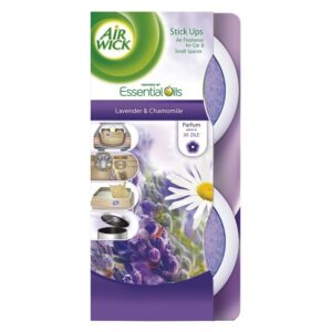 Odorizant cameră Air Wick, Stick Ups Lavandă și Mușețel, prospețime până la 30 de zile, efect relaxant