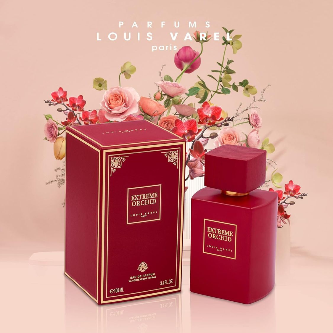 Parfum unisex Extreme Orchid, Eau de Parfum, 100 ml, Louis Varel® - imagine 3