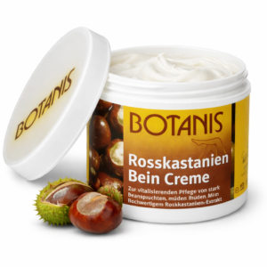 Cremă pentru picioare grele cu extract de castane Rosskastanien Bein Creme, 250 ml, BOTANIS®