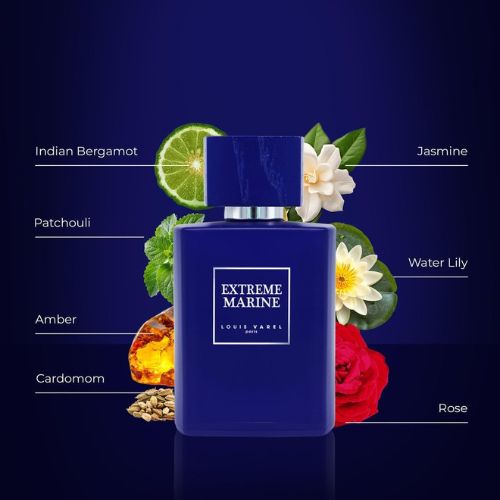 Parfum unisex Extreme Marine, Eau de Parfum, 100 ml, Louis Varel® Paris - imagine 2