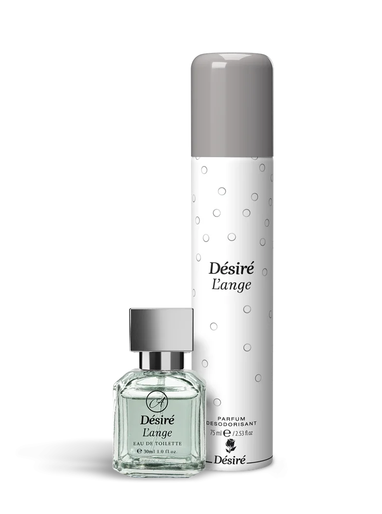 Casetă cadou femei Désiré L’ange, Eau de Toilette 30 ml + Deodorant Spray 75 ml - imagine 2