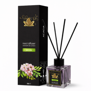 Odorizant de cameră cu bețișoare, Mozaic Acacia, 100 ml
