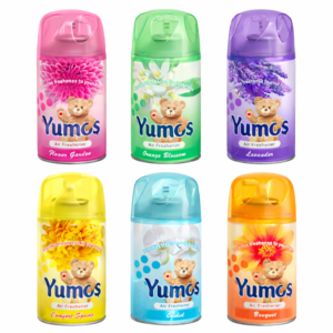 Set 6 odorizante de cameră tip spray Yumos®, 6x260 ml 