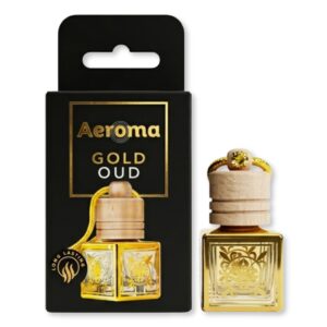 Odorizant auto lichid Premium Aeroma Gold Oud, 7 ml