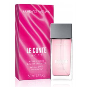 Apă de toaletă pentru femei LE CONTE SOFT, 50 ml, GORDANO PARFUMS®