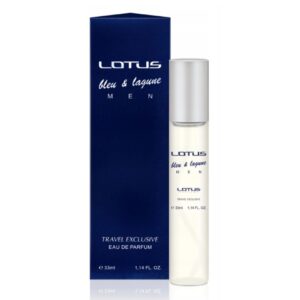 Apă de parfum LOTUS Bleu & Lagoon Travel pentru bărbați, EDP, 33 ml
