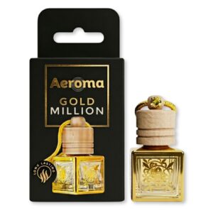 Odorizant auto lichid Premium Aeroma Gold Million, 7 ml