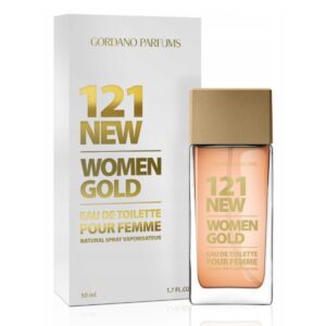 Apă de toaletă pentru femei 121 NEW WOMEN GOLD, 50 ml, GORDANO PARFUMS®