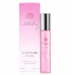 Apă de parfum LOTUS Vice Versa Rose Travel pentru femei, EDP, 33 ml