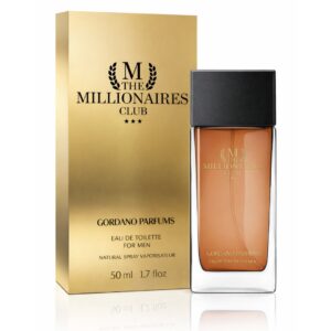 Apă de toaletă pentru bărbați THE MILLIONAIRES CLUB, 50 ml, GORDANO PARFUMS®