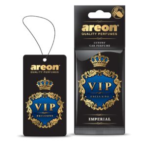 Odorizant auto Areon® VIP Exclusive Imperial – parfum premium, tip card, aromă elegantă și rafinată