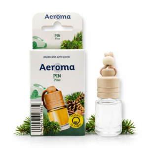 Odorizant auto lichid Aeroma® Pin, 6 ml – parfum fresh natural, revigorant