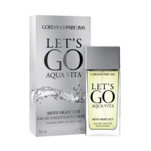 Apă de toaletă pentru bărbați LET’S GO AQUA VITA, 50 ml, GORDANO PARFUMS®