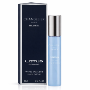 Apă de parfum LOTUS Chandelier Paris Blues travel pentru bărbați, EDP, 33ml