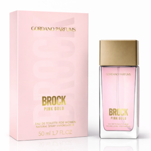 Apă de toaletă pentru femei Brock Pink Gold, 50 ml, GORDANO PARFUMS®