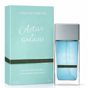 Apă de toaletă pentru bărbați Active & Gaggio, 50 ml, GORDANO PARFUMS®