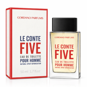 Apă de toaletă pentru bărbați LE CONTE FIVE, 50 ml, GORDANO PARFUMS®