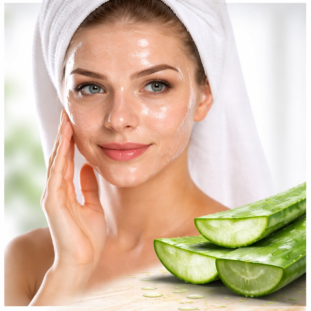 Masca facială ELEN Cosmetics® cu Aloe Vera Detox, hidratare și revitalizare intensă - imagine 2