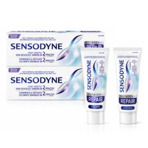 Set 2x75ml pastă de dinți Sensodyne Clinical Repair Active White