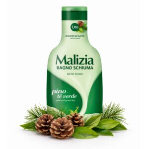 Spumant de baie Malizia cu Pin și Ceai Verde, 1 L