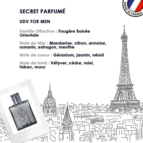 Set cadou bărbați UDV For Men, Apă de toaletă 100 ml + Deodorant 200 ml, Ulric de Varens® - imagine 2