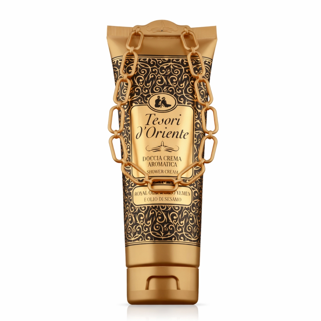 Cremă de duș Tesori d’Oriente Hammam, cu ulei de argan și susan, 250 ml - imagine 3