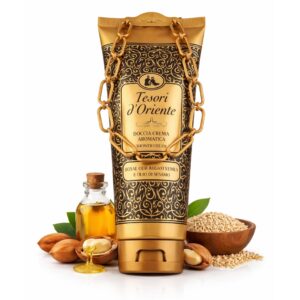 Cremă de duș Tesori d’Oriente Hammam, cu ulei de argan și susan, 250 ml