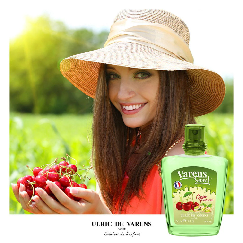 Apă de parfum pentru femei Ulric de Varens Sweet Cerise Pistache, EDP 50 ml - imagine 2