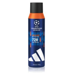Antiperspirant spray ADIDAS UEFA Champions League Pro Player 72H, 150 ml