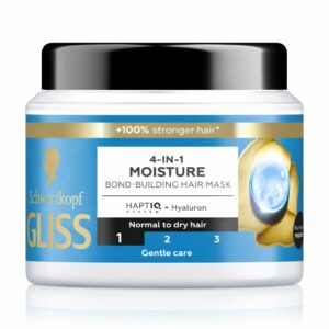 Mască de păr Schwarzkopf Gliss 4-in-1 Moisture Bond-Building, 400 ml