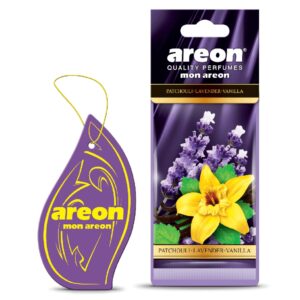 Odorizant auto tip card AREON Mon Areon Patchouli Lavender Vanilla
