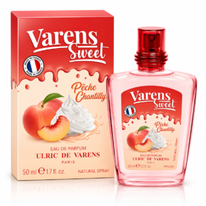 Apă de parfum pentru femei Ulric de Varens Sweet Pêche Chantilly, EDP 50 ml