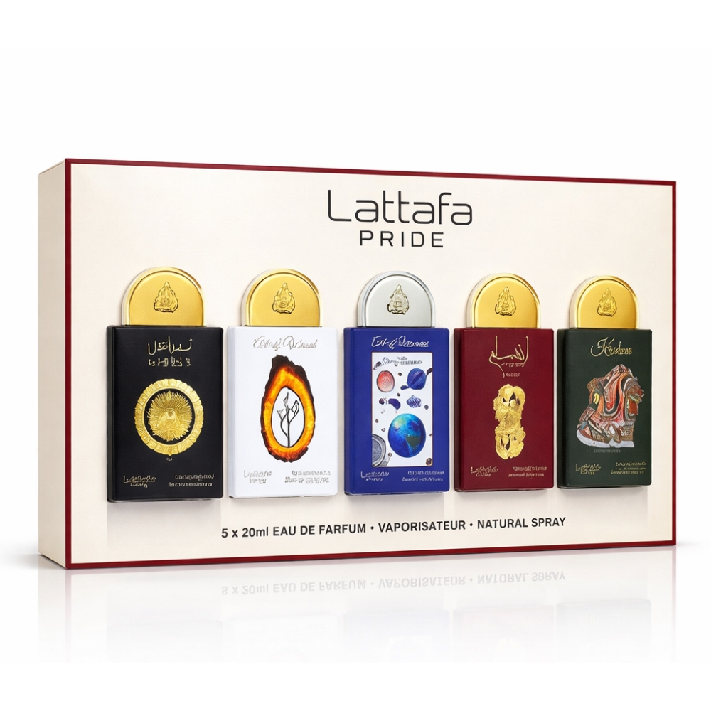 Set cadou 5 parfumuri unisex LATTAFA PRIDE® Collection 7, EDP, 5 x 20 ml - imagine 3