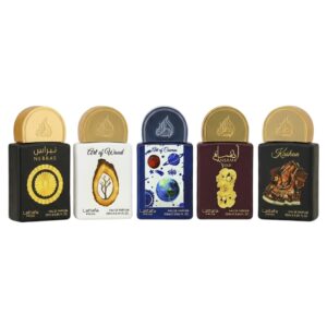 Set cadou 5 parfumuri unisex LATTAFA PRIDE® Collection 7, EDP, 5 x 20 ml